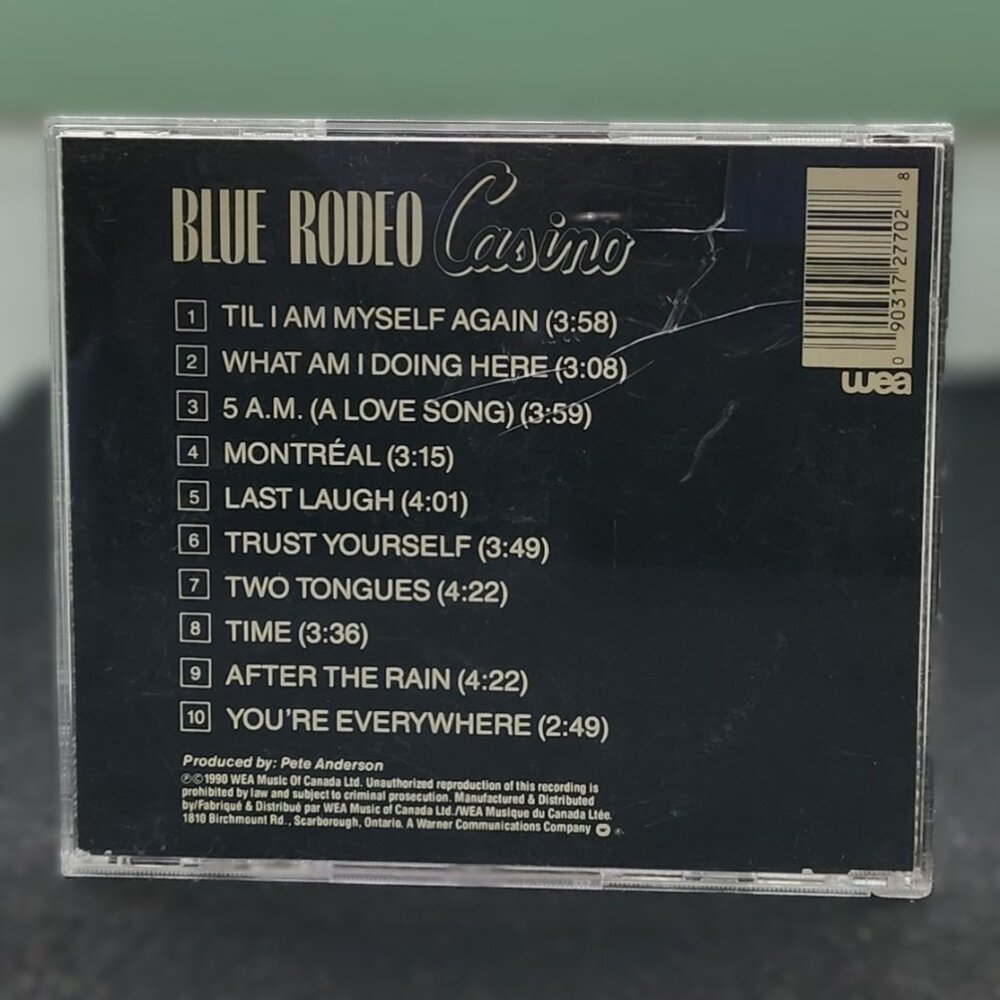 Blue Rodeo Casino CD - Picture 2 of 3